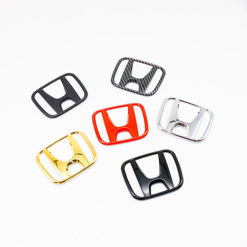 1Pc ABS Auto Front Grille Trunk Emblem Logo For Honda Civic Accord Jazz CRV BRV HRV Insight Pilot Passport TYPE-R Accessories