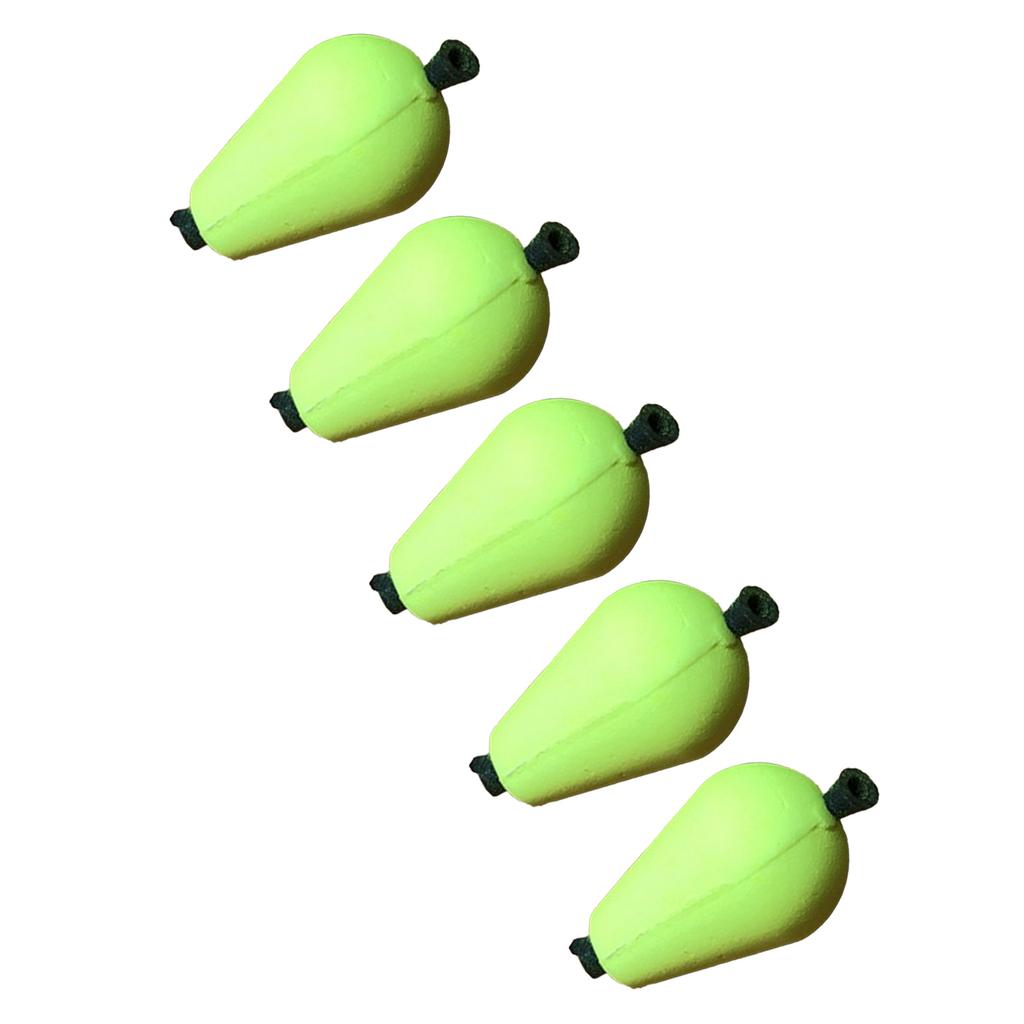 5pcs Strike Indicators Float Fishing Bobbers Floating Bobber Water Droplets Indicators for Trout Catfish Fishing Tackle