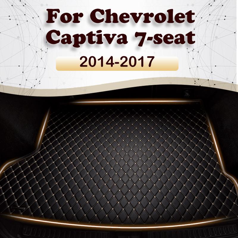 

Коврик в багажник автомобиля для Chevrolet Captiva 7-местный внедорожник 2014 2015 2016 2017 автомобильные аксессуары на заказ авто интерьер