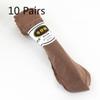 10 Pairs of Spring and Summer Men's and Women's Spandex Stockings, Long and Thick, Men's and Women's Durable Socks