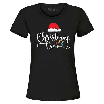 Christmas Crew Matching Xmas Holiday Women's T-Shirt Christmas Shirts