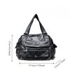 Women'S Front Pocket Tote Bag Large Capacity Wash Versatile Spice Girl Shoulder Bag
