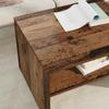 Coffee Table Reclaimed Wood Look 60 X 50 X 40 Cm Engineered Wood