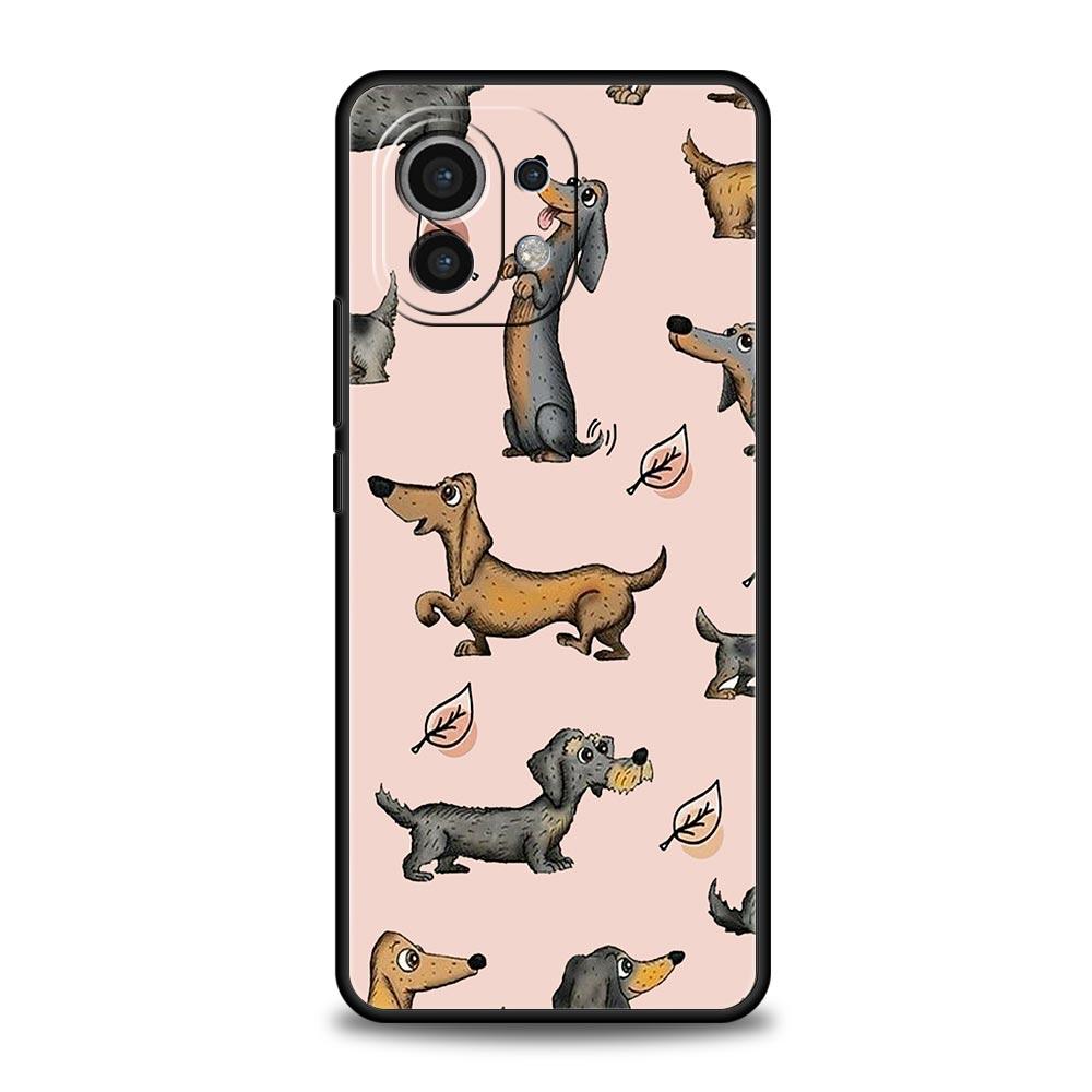 

Dachshund Sausage Dog Phone Case For Xiaomi Mi 15 14 Pro 13 12 11 Lite 10T 11T 12T 13T 14T Poco X6 X5 X4 X3 NFC F3 F4 GT Cover Xiaomi 14