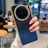 For VIVO X100 X100S X100 Pro X100 Ultra Plated Bright Case Lizard Textured Leather Drop & Fingerprint Resistant Phone Case