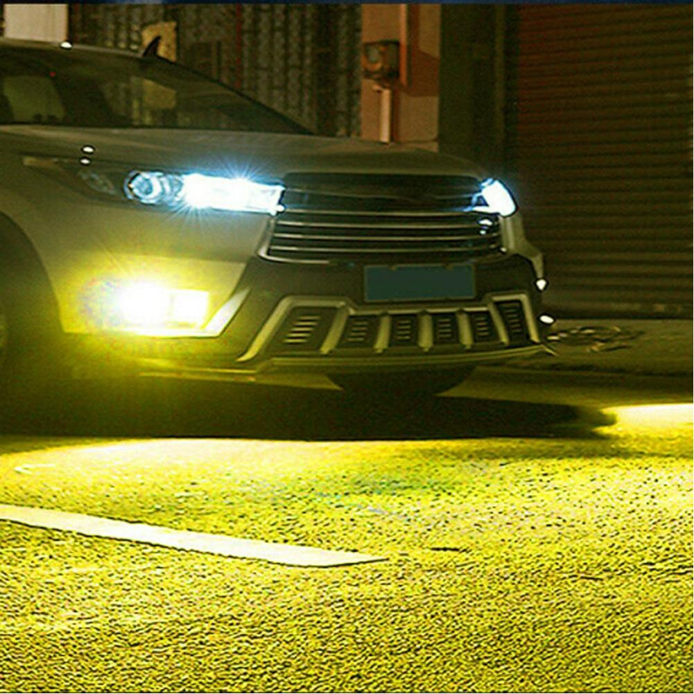 LED Headlight 2pcs/Set 3000K 360 Degrees Lighting 7500 Lm