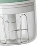 Mini Electric Garlic Masher Rechargeable Portable Cordless Electric Onion Mincer for Kitchen