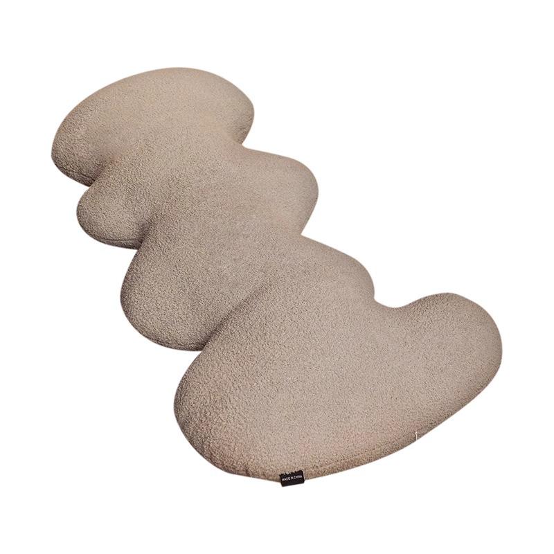 New Wave Plush Body Pillow for Side Sleepers - Long Pillow for Girls, Pregnant Women & Sofa Backrest