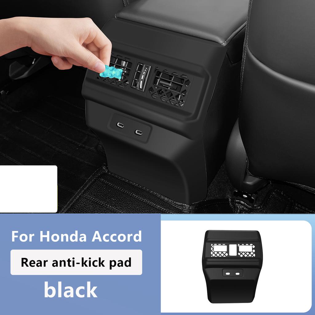 For Honda Accord Custom Black Silicone Center Console Mat | Car Interior Modification Upgrade Accessories