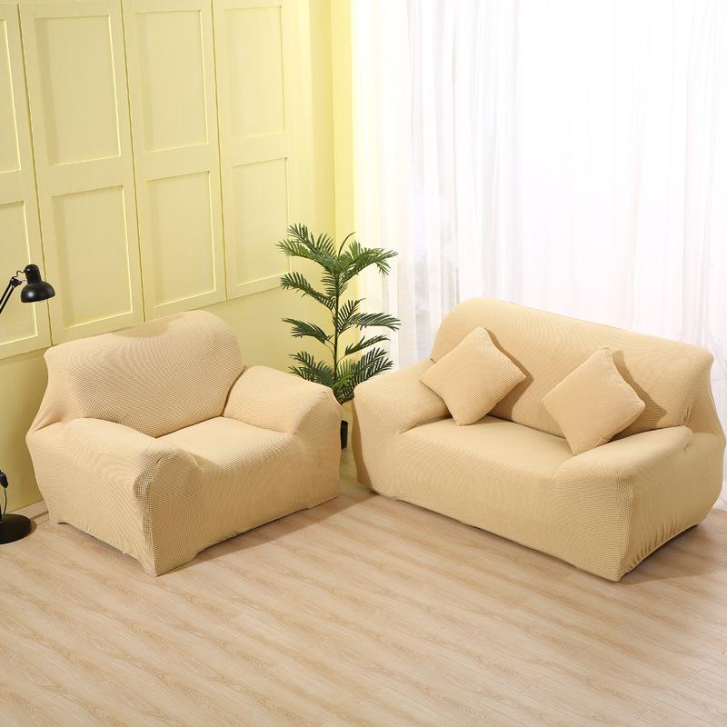 Elastic All-Inclusive Sofa Cover Full Covered Combination Sofa Cover Thickened Polar Fleece Sofa Mattress Cover