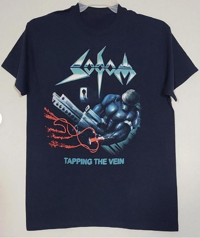 Sodom Tapping The Vein Tour 1992 T Shirt Black All Size Unisex T-Shirt M
