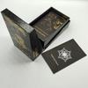 New Plastic Rider Waite Tarot Hot Stamping Gold Foil Tarot Exquisite Board Game Divination Cards For Collection