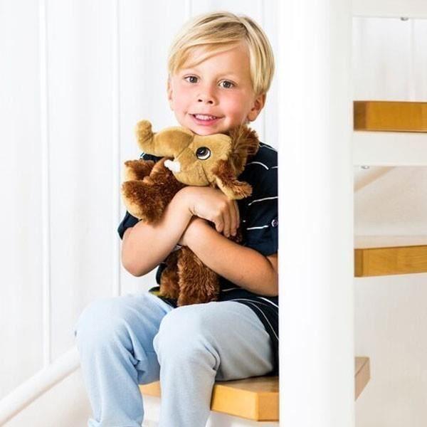 Habibi plush - peluche bouillotte mammouth dinosaure