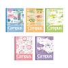 Showa Note Doraemon Japanese Modern 119214003 Notebook, Canvas, Dotted, A-Ruled, 5-Pack, Style,
