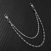 A Harajuku-Style Street Hip-Hop Denim Chain, Personalized Punk-Style Double-Layer Waist Chain, Unisex Accessory