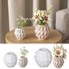 Modern Silicone Vase Crafting Molds Rotating Raindrop Shape Multipurpose Epoxy Moulds for Home Decorative Crafts