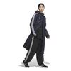 Adidas Long Boa Legend Ink Size M Men's 3-Stripes Coat, KWX71, (JG8513),