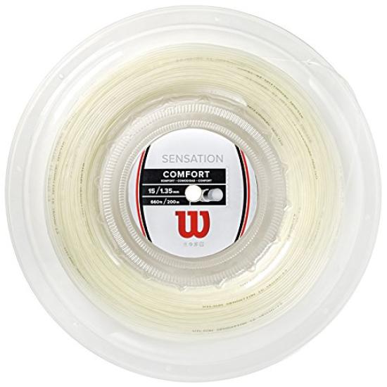 

Wilson Sensation 16 200m Reel Wilson Sensation 16 200m roll 1.30mm (natural) 1.30mm (natural)