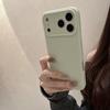 Silicone Shockproof Phone Case for Iphone 17 Air 16 Pro Max 15 Plus 14 Pro 13 12 11 Camera Lens Protective Minimalist Fully-Covered Frosted Cover