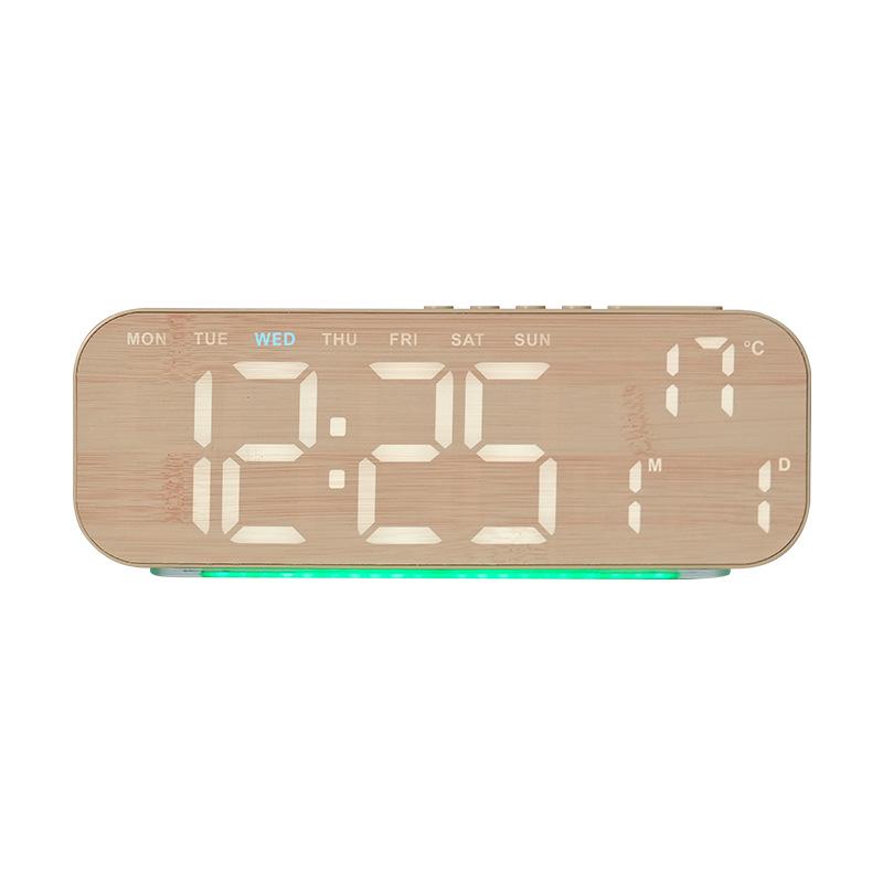 Multi-function RGB Ambient Alarm Clock Night Light GH9015
