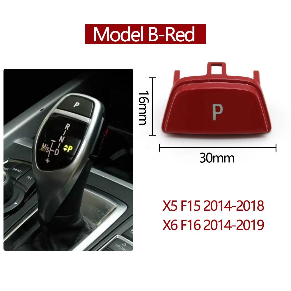Car Gear Lever Auto Parking Button Letter P Button For Bmw F20 F22 F30 F34 F36 F32 F33 F10 F06 F12 F13 F25 F26 F02 F07 F15 F16