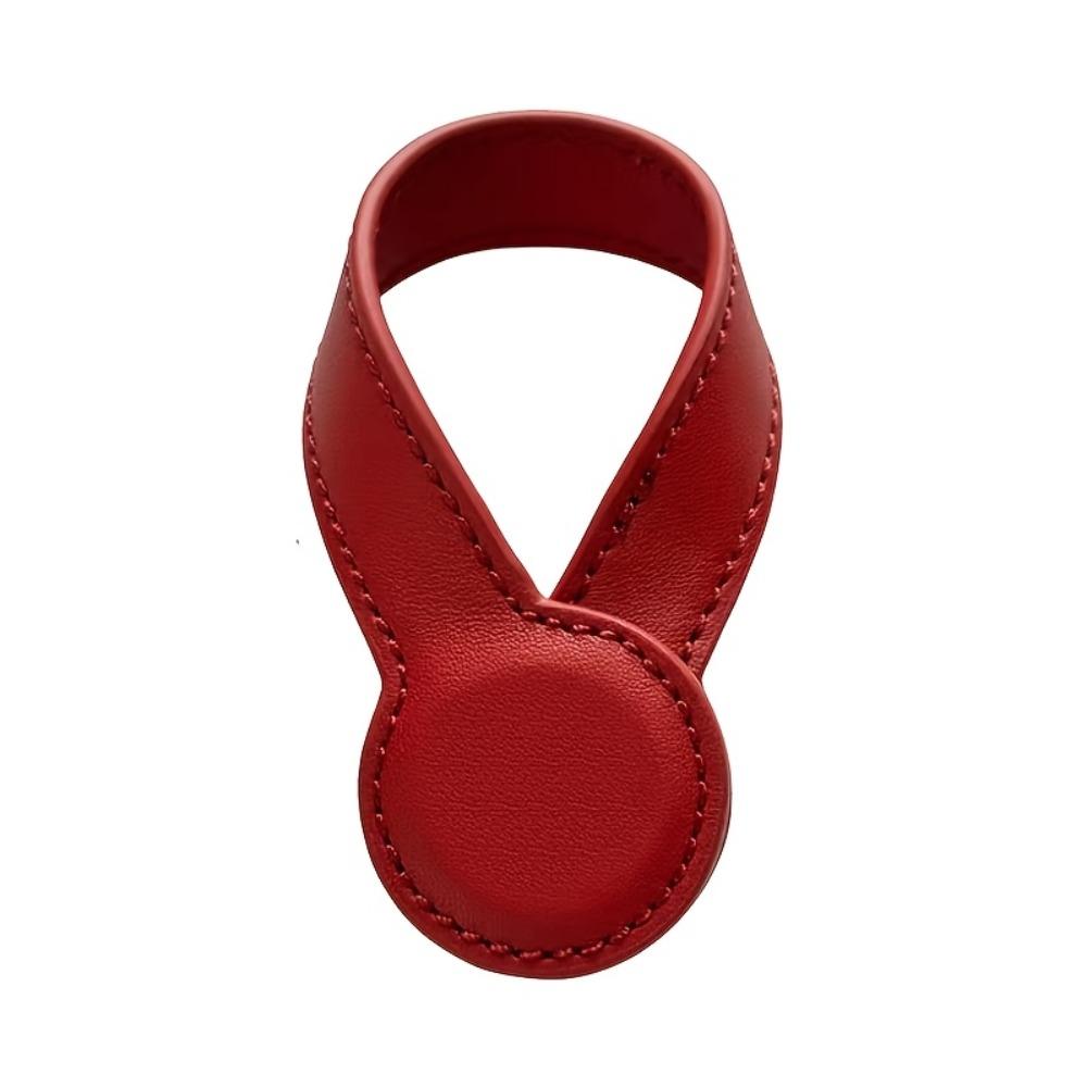 1pc Faux Leather Magnetic Hat Clip-Portable Wall-Mounted Bag Hanger for Hats,Secure Magnetic Closure Stylish Design for Handbags