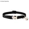 Cat Collar With Bell Reflective Adjustable Antilost Kittens Puppies Supply Pet