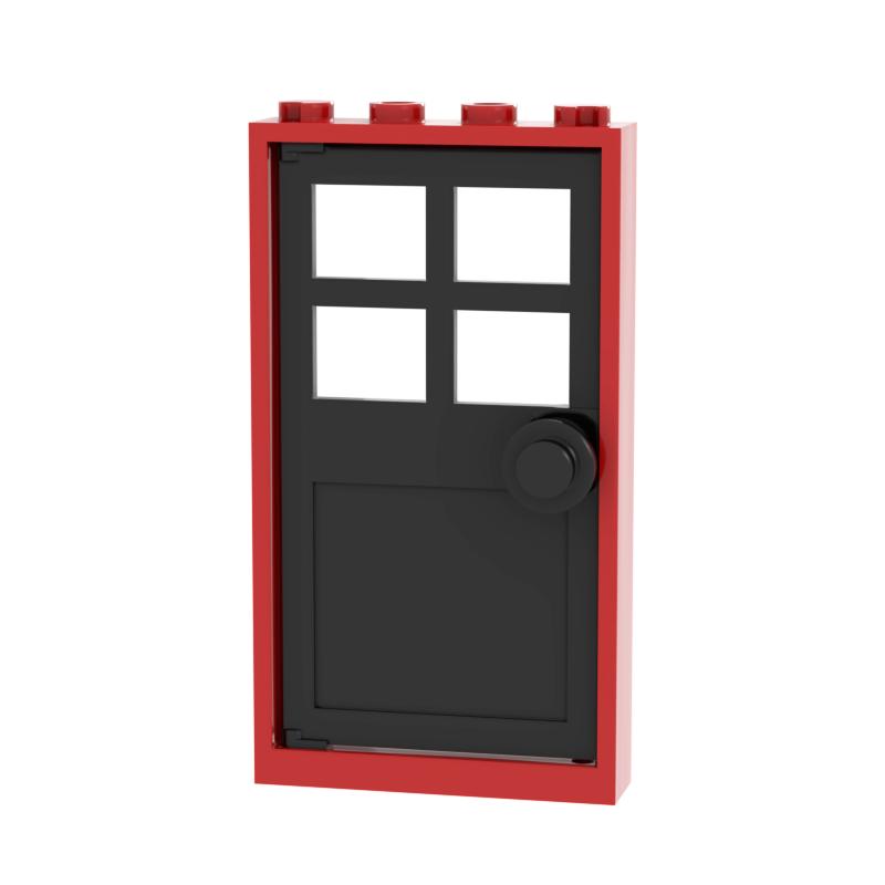 Tür Fenster Bausteine Kompatibel Große Marke Kinderspielzeug 60596 60623 6141 Frühes Lernen MOC Bildung Geschenke