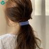 Women Spring Hair Ties Elastic Hair Band Custom Ponytail Holder Telephone Line Phone Cord Hair Ring