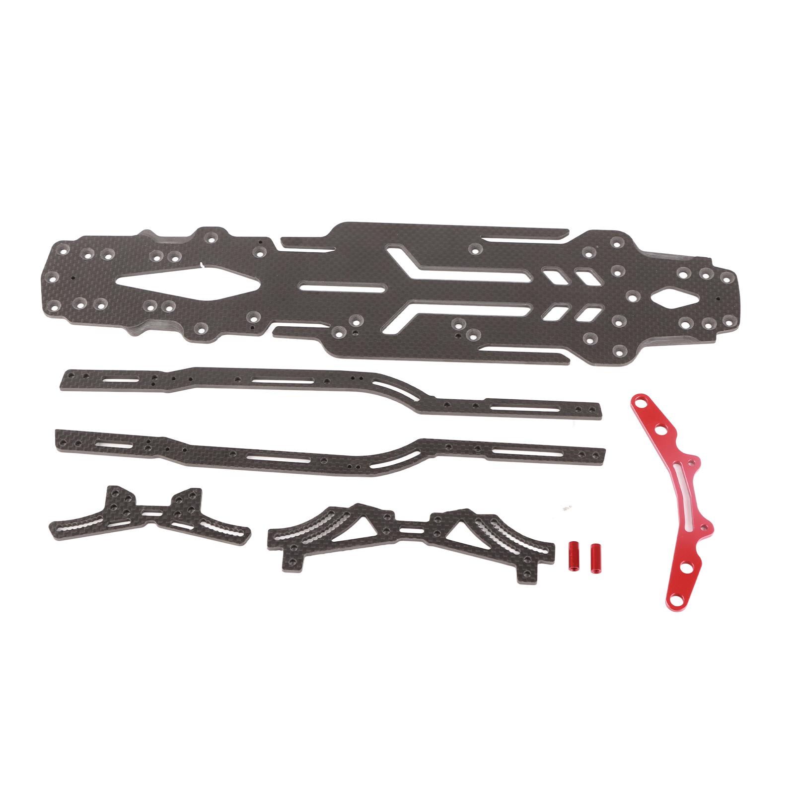 

Carbon Fiber and Aluminum Upgrade Kit for MST FXX 2.0S 110 RC Drift Car High Accuracy RC Chassis чорний