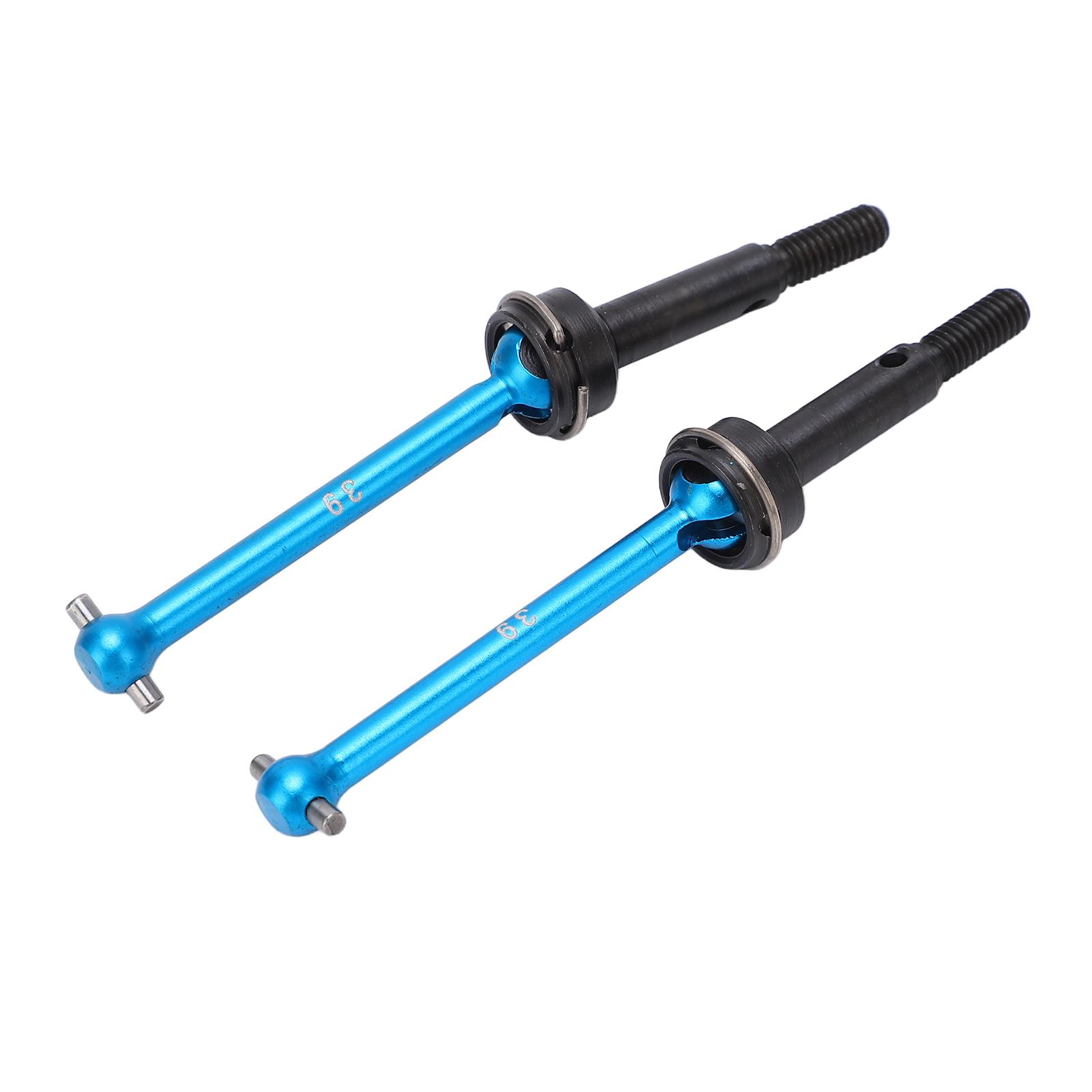 

RC Rear CVD Drive Shaft Replacement High Accuracy Universal RC Metal CVD Transmission Shaft for Tamiya XV01 TC01