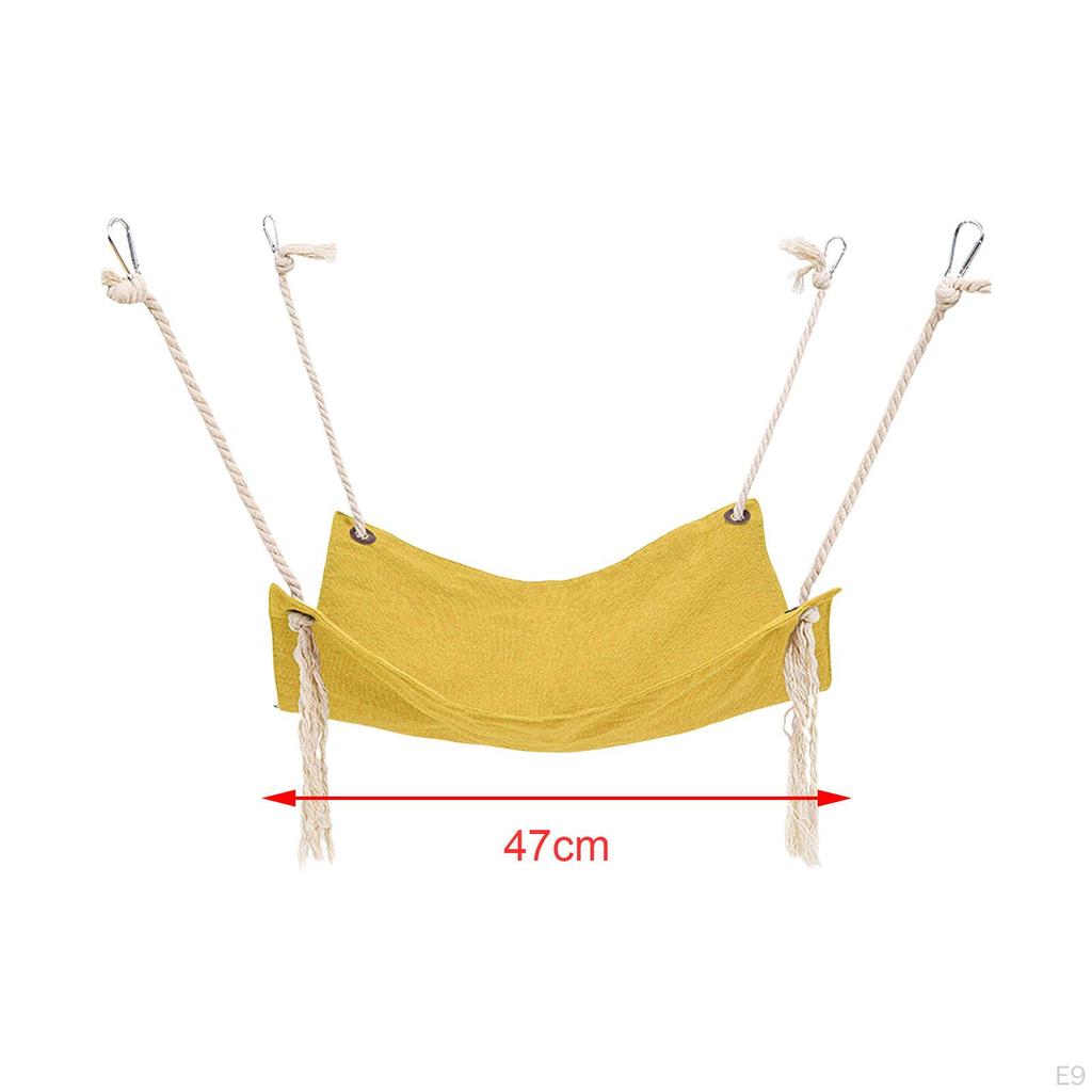 Breathable Cat Hammock Sleeping Mat Lounge Four Seasons, Hanging Reversible Basket Sunshine Seat