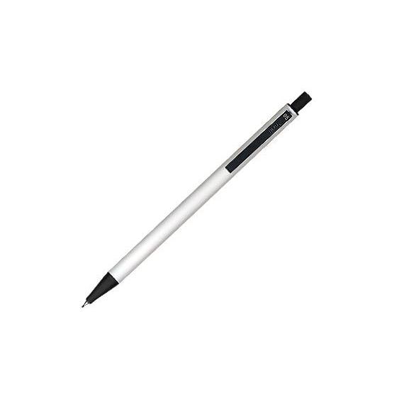 Itoya Original Helvetica Mechanical Pencil, White, 0.5mm, Slim Barrel