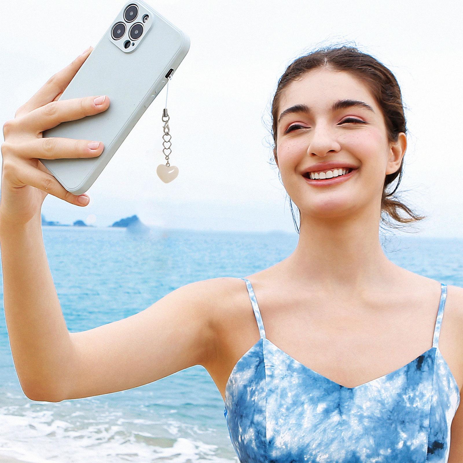 Стильный брелок в виде сердца с любовью — фото 7