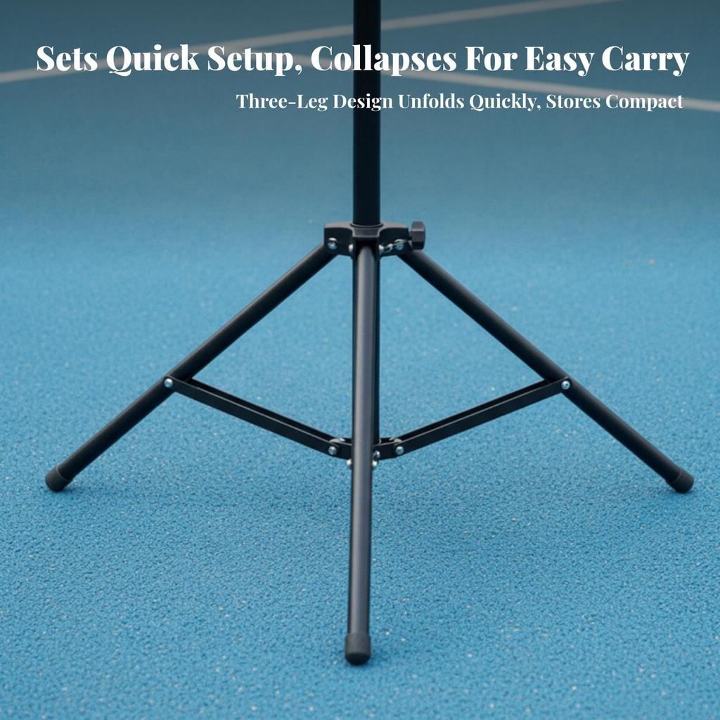 Automatic Tennis Practice Aid Adjustable Ball Feeder Stable for Children