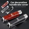 Car Handbrake Grips Protection Cover Parking Brake Decoration For BMW Performance X1 M3 M6 F01 F02 E34 E36 E60 F10 F20 X6