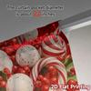 Set Of 2 Modern Flat Printing Jit Curtains Without Rod Candy Swirl Bliss Pattern Durable Polyester Fabric Curtain