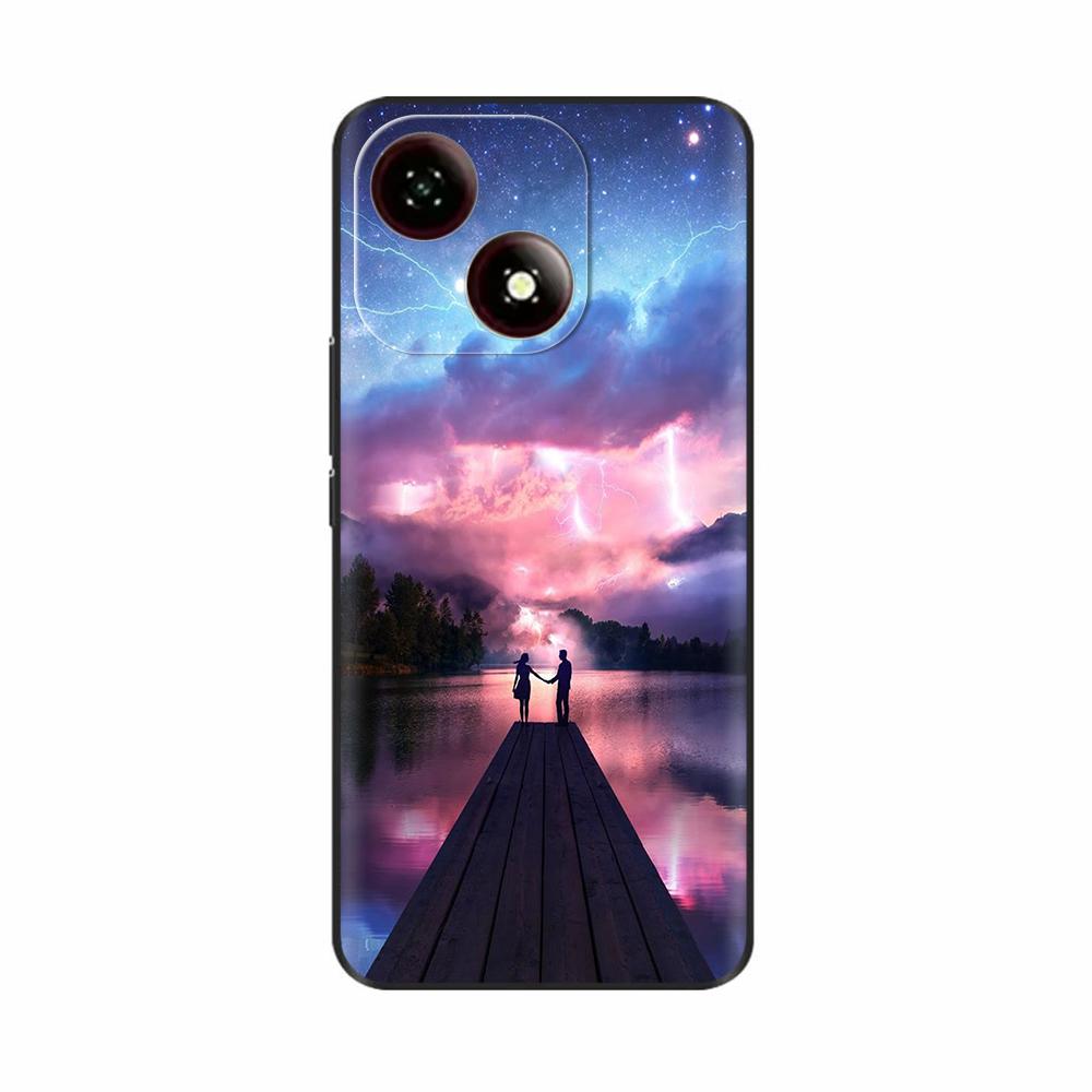 Hülle Für ZTE Blade A35e Weiche TPU Silikon Hülle Schutzhülle Rückseite Für ZTE A35 Lite A35e A35 E Capa Fundas Handyhüllen Gehäuse