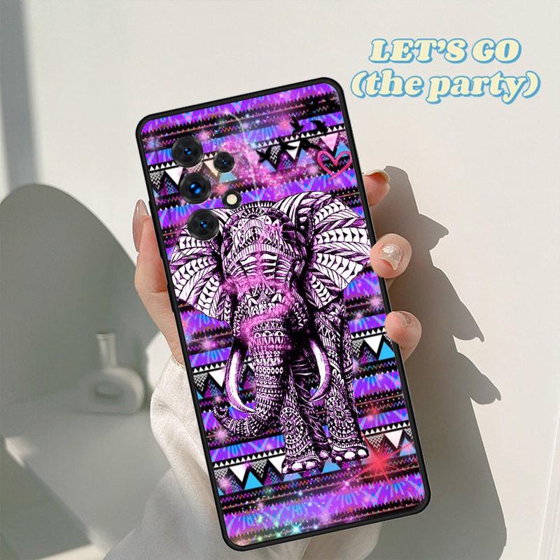 Cute Elephant phone case For Samsung Galaxy A42 A31 A40 A51 A71 A32 A80 A91 A52 A72 A73 A20e A21S A50 A70 A11 A12 Cover