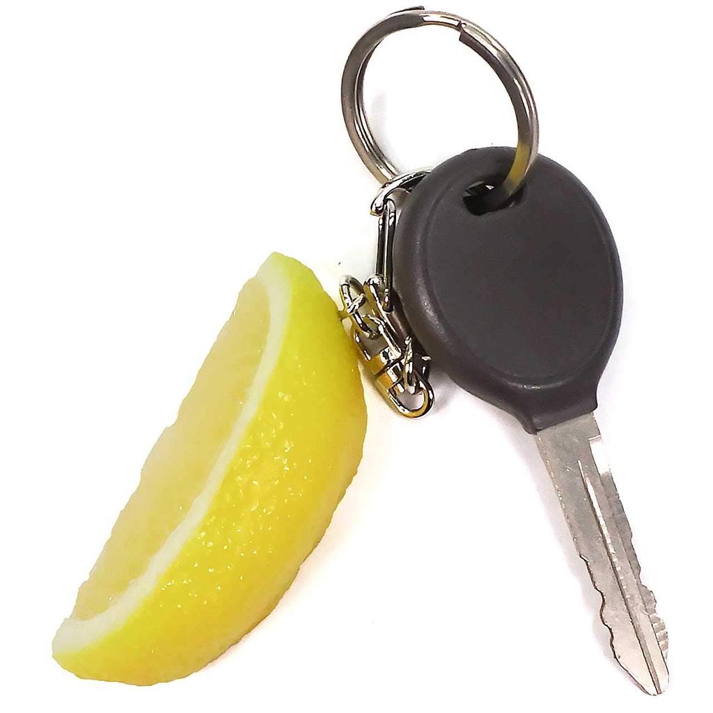Food Sample Lemon Looks Like You Want to Eat 320K [Coconut Accessories] Keychain Wedges, Them,
