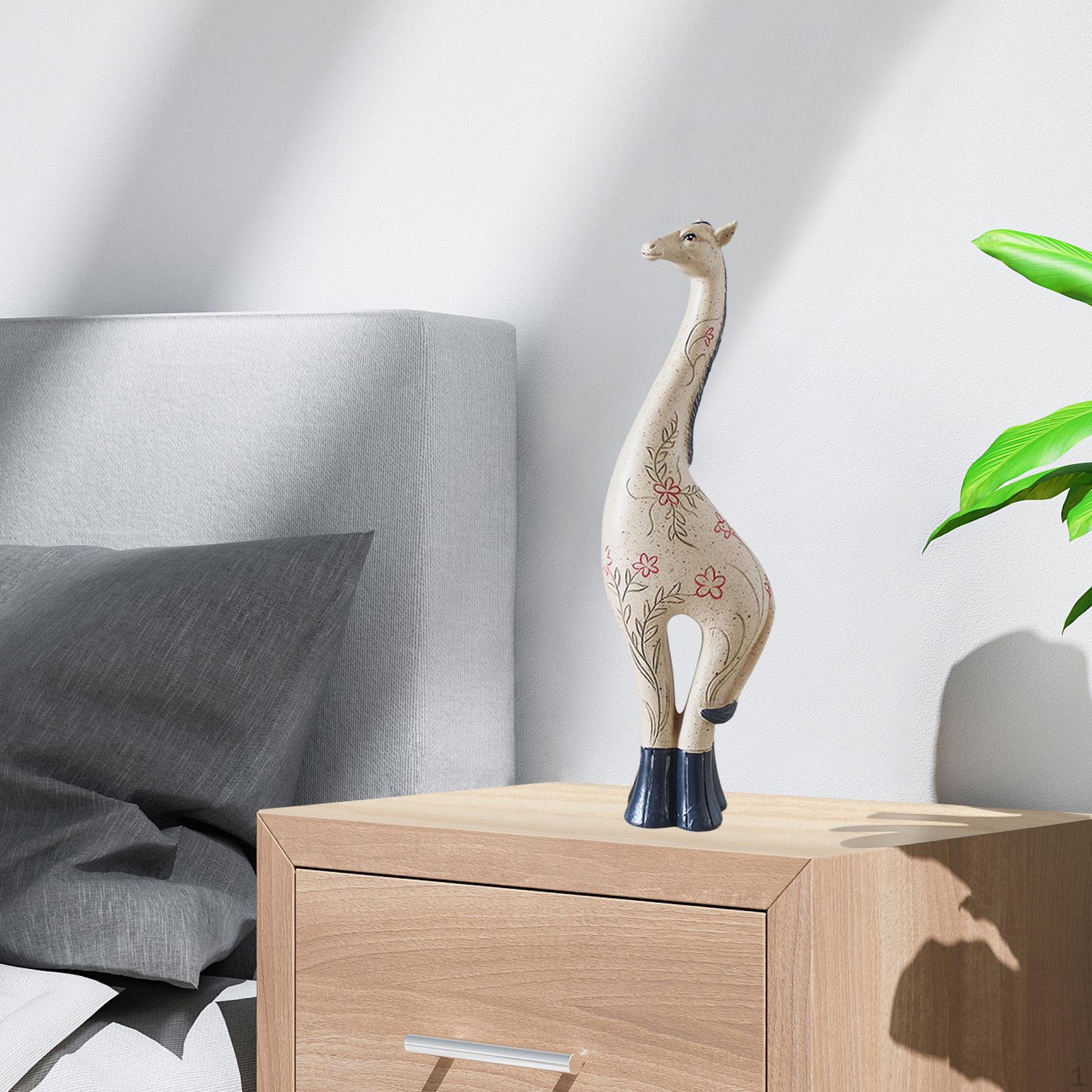 Статуэтка животного, Декоративные украшения Фигурка для полки Офиса Домашний декор Deer