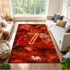 Cristiano Ronaldo Bodenteppich Büroteppich Geeignet für Küche Schlafzimmer Spielzimmer Esszimmer Rutschfester Teppich Anime Bürodekoration