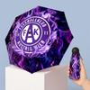 Austria Wien FC Mini 5 Fold Pocket Umbrella Compact Lightweight Anti UV Rain Sun Protection Umbrella Portable Travel Umbrella