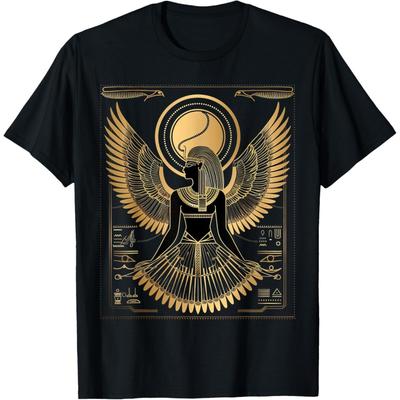 Ägyptische antike weibliche Gottheit Pharao Ägypten Sphinx T-Shirt(1)