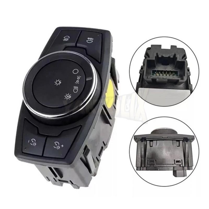 For Ford Mondeo V 2014 2015 2016 2017 2018 Headlight Fog Head Light Control Switch Car Parts DG9T-13D061-FEW DG9Z11654FB