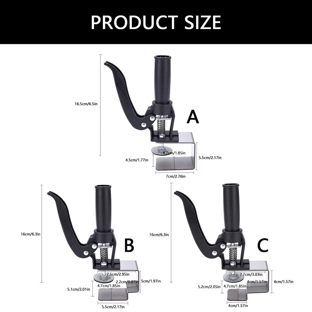 Drawer Installation Aid Clamp Mounting Assistant Fit for Enhances Stability In Multiple Setting Furniture Assembly Tasks