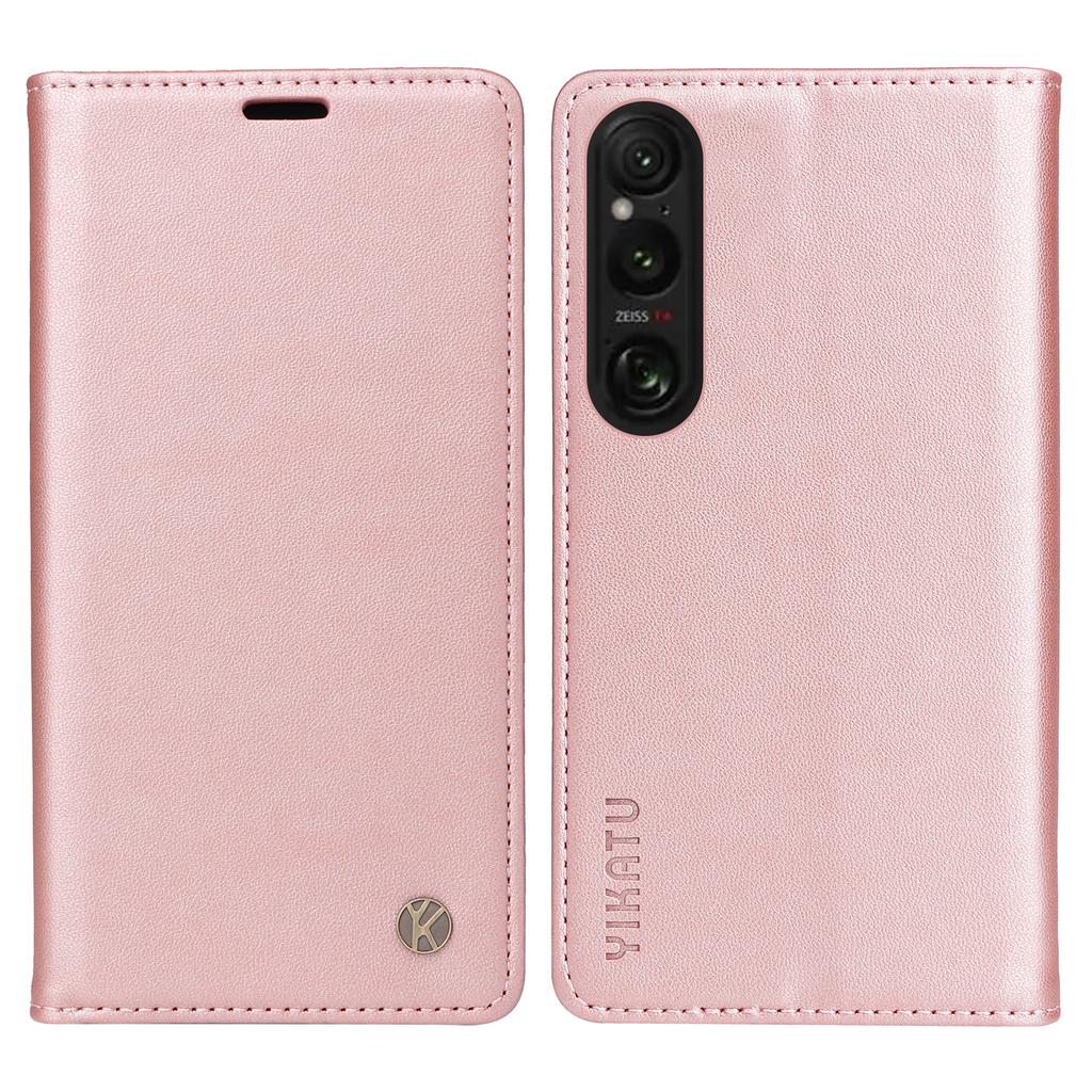 YIKATU YK-001 For Sony Xperia 1 VI Case Card Slot Stand Leather Phone Cover Wallet