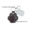 Leather Pet Fur Keepsake Keychain: Cute Cat & Dog Hair Bag Charm Ornament