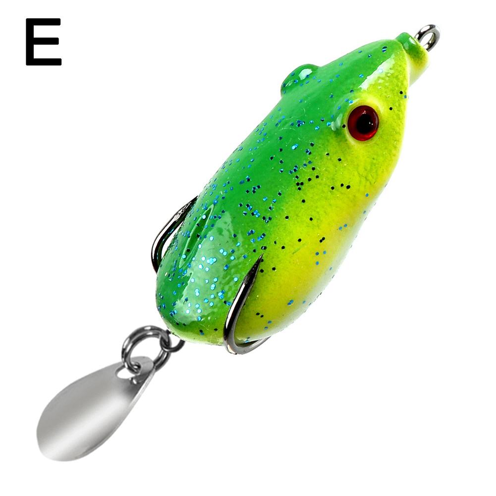 

Мини Лягушка Мягкая Приманка 12г Двойной Скрытый Крючок Рыболовная Приманка Лягушка Гром Искусственная Бионика Лягушка U2O1 E-12g