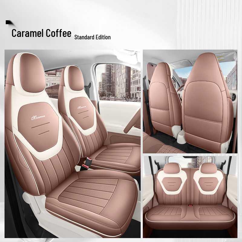 Wuling Bingo Pro Full Coverage Leather Car Seat Cover - All-Season Cushion